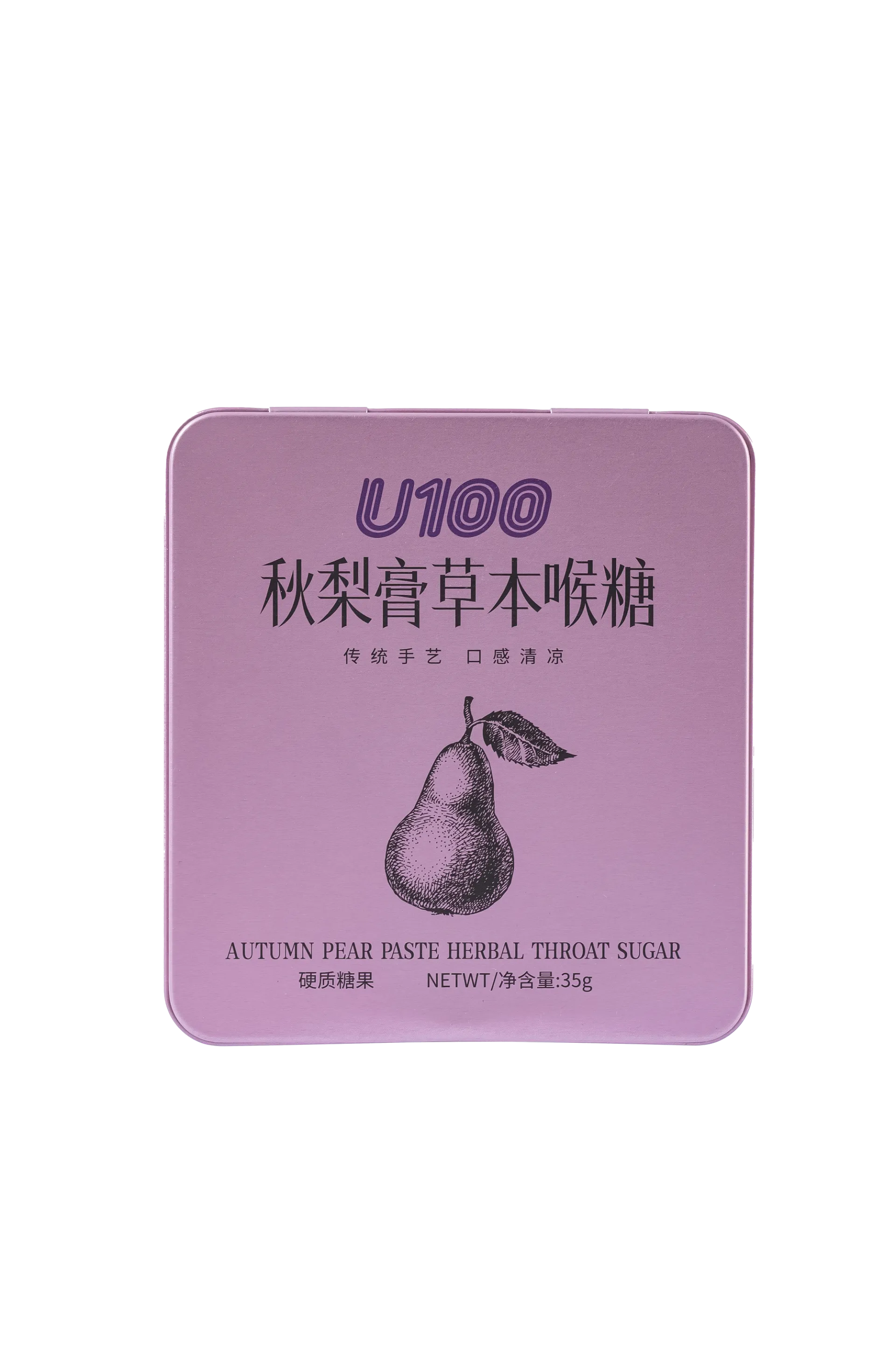 U100Pear Ointment Throat Candy / Loquat Ointment Throat Candy 35g